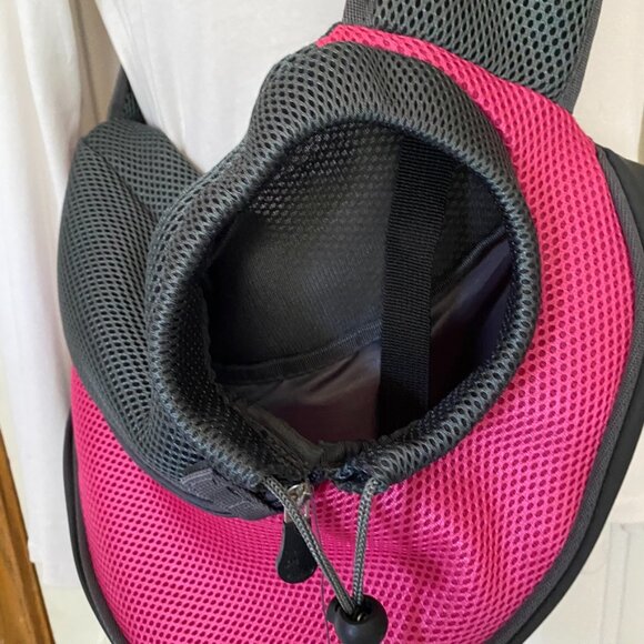 Pet Carrier Cross-Body Bag | Waterproof Adjustable Dog & Cat Sling Bag - Picture 4 of 14